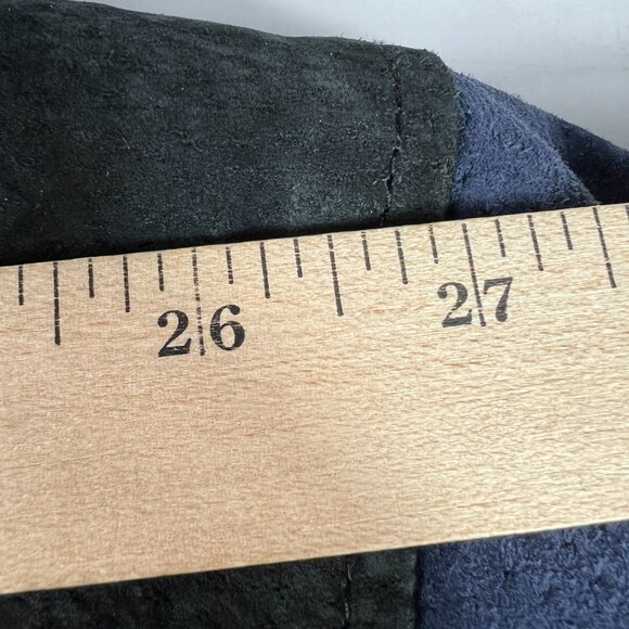 Essex Illinois Fighting Illini Leather Suede Jacket Extra Large Black Full Zip - Picture 15 of 15